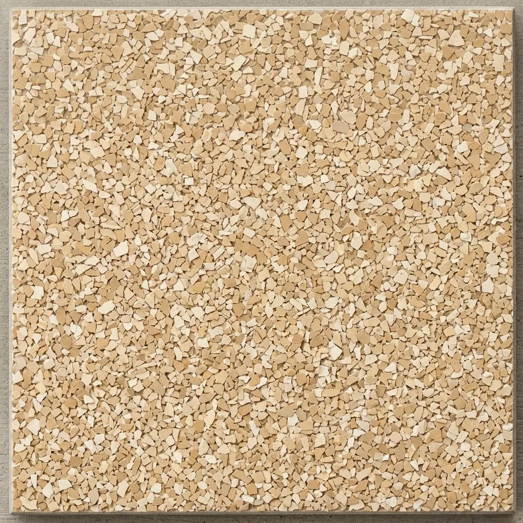 Sandstone flake - illustrative flake finish
