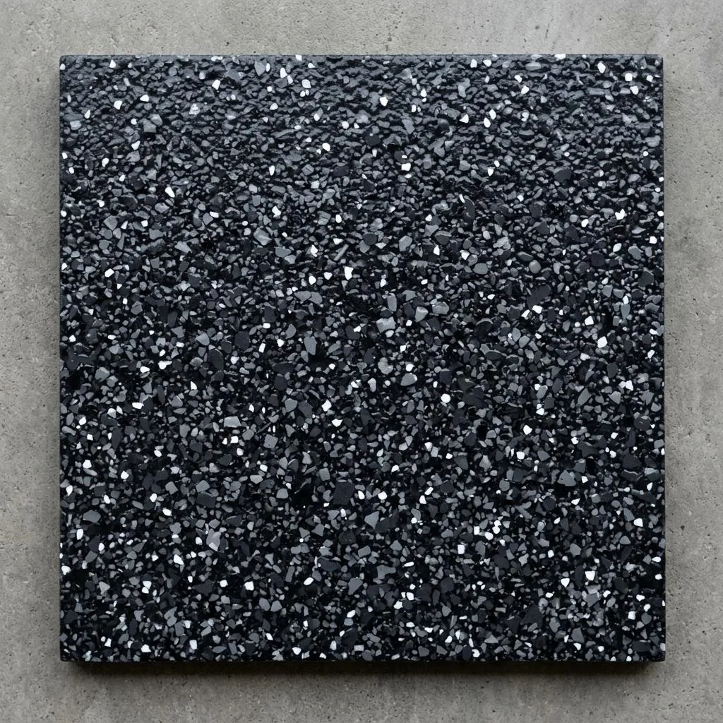 Basalt flake - illustrative flake finish
